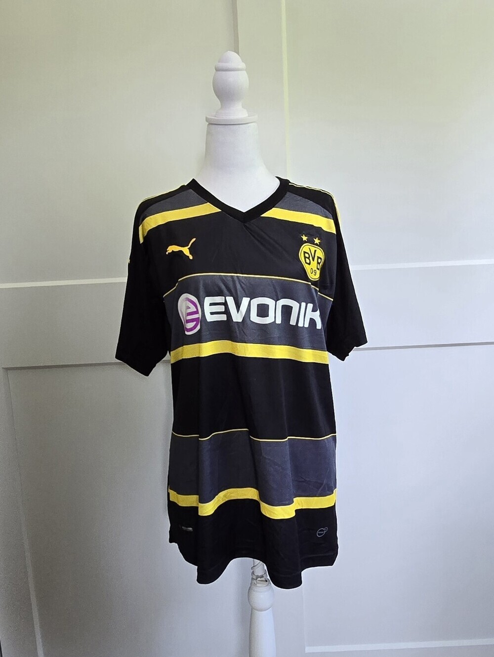 Puma Evonik Borussia Dortmund Soccer Jersey Large